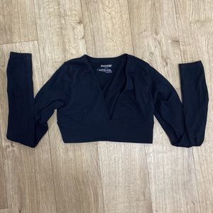 Garage Stella Seamless Long Sleeve Crop Top